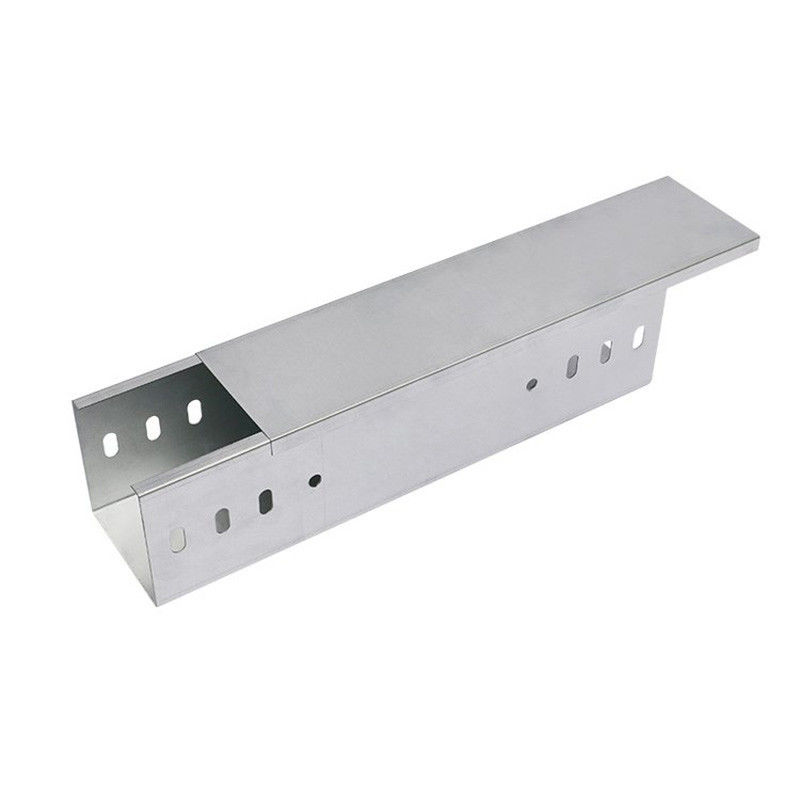 900mm Heavy Duty Wall Mount Galvanized C Channel Wireway Cable Tray Wire And Cable Management Load 100Kg