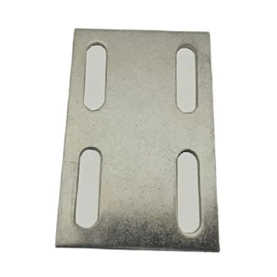 Fixing And Connecting Building Wall Embedded Steel Plates Anodized Rectangular