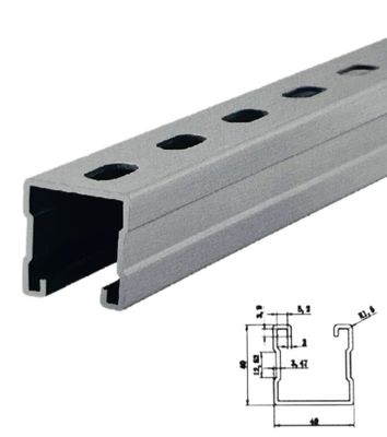 Estructura de aluminio de rayos solares con resistencia a la temperatura e instalación de abrazaderas