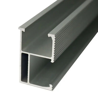 Relines de montaje de paneles solares de plata de 41 mm compatibles con todos los modelos de paneles populares