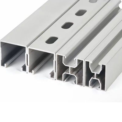 Heavy Duty Corrosion And Heat Resistant Aluminium Solar Panel Mounting Rails 41mm X 41mm