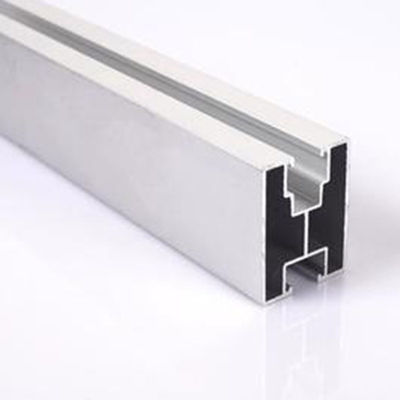 Silver Anodized Aluminum Photovoltaic Solar Panel Installation Rails Mounting Kit