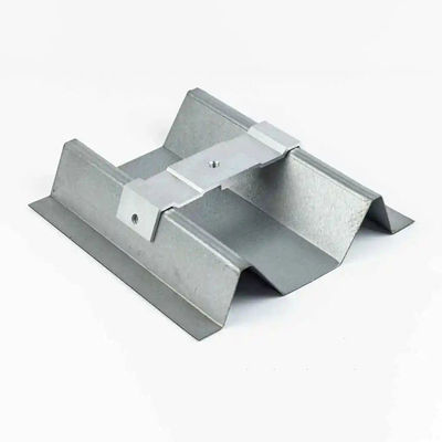 Anti Slip Solar Metal Drainage Channel Silvery / Photovoltaic Water Drainage Channel
