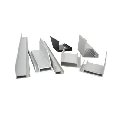 Solar Mounting M Shape Water Channel Anodized With Installation And Anti Slip Design