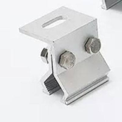 Silver Aluminum Photovoltaic Solar Panel Fixture For Extreme Weather Resistance