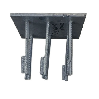 Anodized Aluminum Rectangular Curtain Wall Embedment Plate With Exceptional Load Bearing Capacity