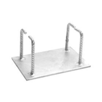 Premium Silver Aluminum Fixture Embedded Parts For Curtain Wall System