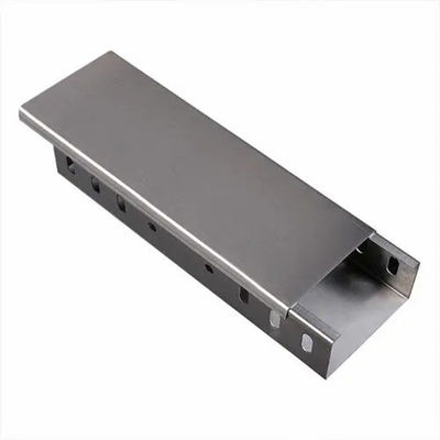 100kg Loading Fire Rated Durable Slotted Cable Tray Steel For Electrical Wiring