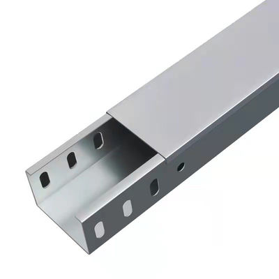 2.0mm Galvanized Ventilated Cable Tray With 100kg Load Capacity