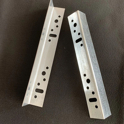 Soportes de fijación de Rockwool Sp resistente a los químicos Metal plateado Ángulo derecho