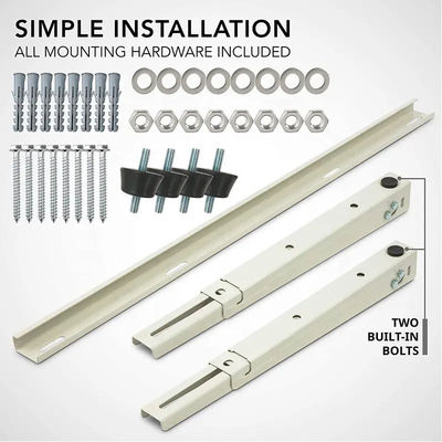 Sleek And Durable Air Conditioner Bracket / Steel Ac Wall Mount Bracket