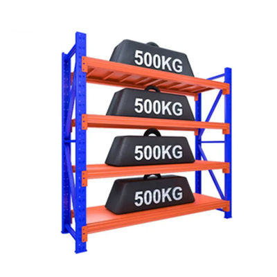 Metal Customizable Storage Shelves 4 Tier Shelf Rack 200 Pounds