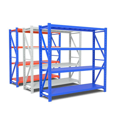 Adjustable Shelving 4 Tier Metal Shelving Unit For Easy Organization Metal Storage Shelving