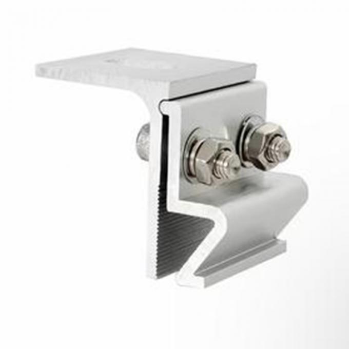 Clamp gắn mặt trời bề mặt anodized cho lắp đặt tấm pin quang điện 0
